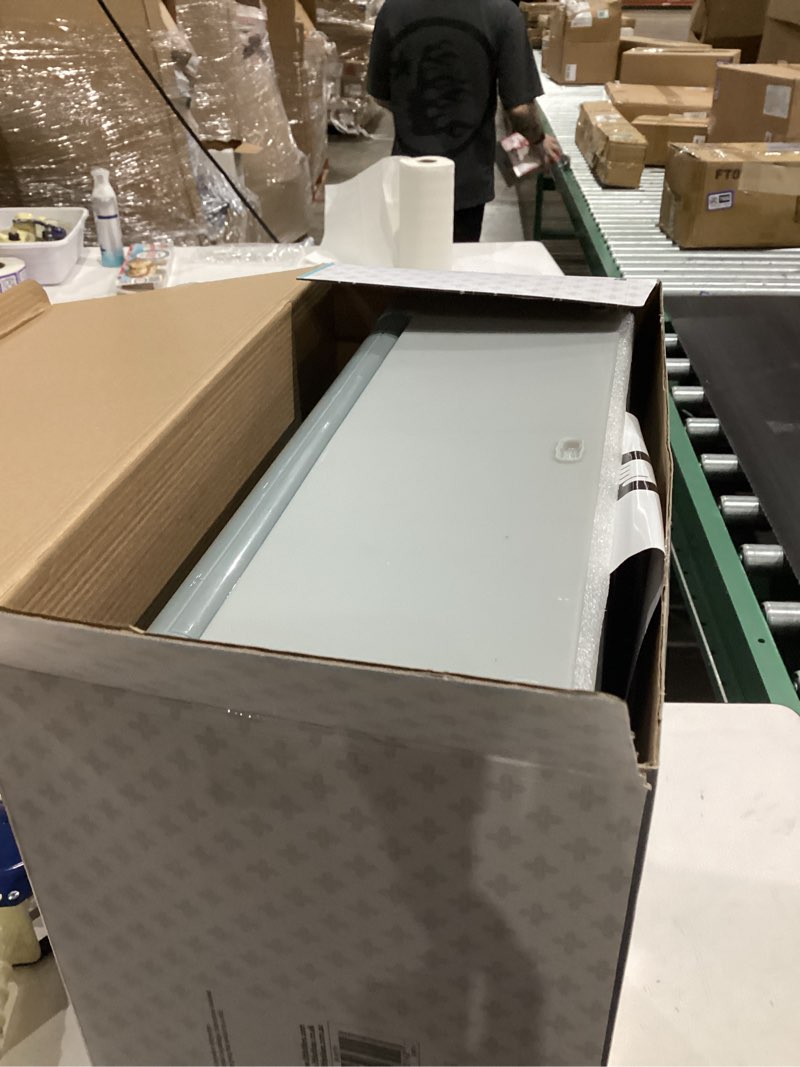 Condition photo showing As Is for Little Tikes First Fridge Refrigerator with Ice Dispenser Pretend Play Appliance for Kids, Play Kitchen Set with Playset Accessories Unique Toy Multi-Color, 15.8” Wide x 11.5” deep x 23” Tall Cooking,Kids