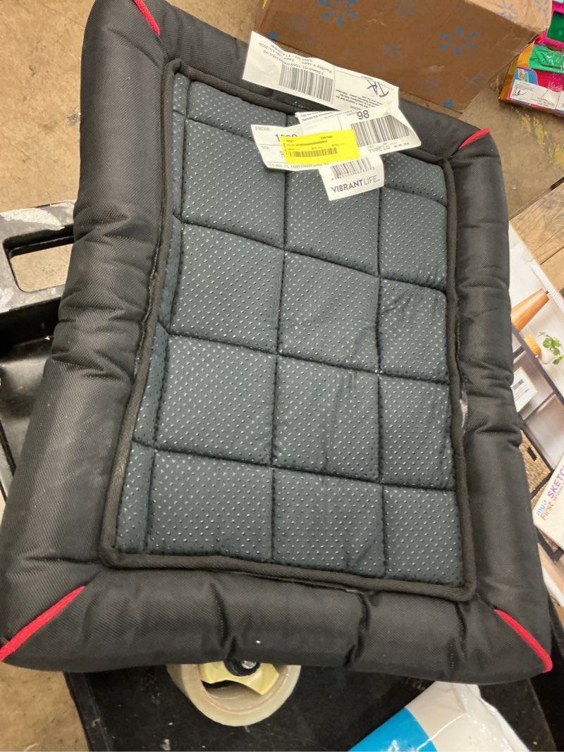 Condition photo showing As Is for vibrant life durable and water-resistant crate mat  black  24