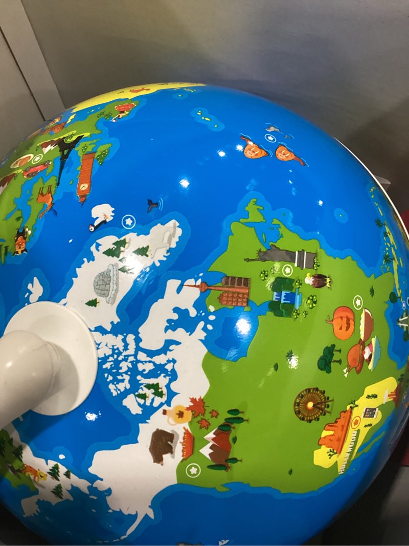 Condition photo showing New/Like New for PlayShifu Globe for Children – Orboot Earth: Interactive Kids Globe with 1000+ Facts on Animals, Places & Monuments | Tech-Powered Learning Toy & STEM Gift for Kids Ages 4–10