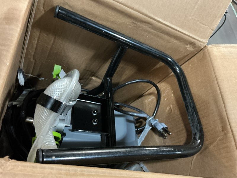 Condition photo showing Good Condition for workpro 700w airless paint sprayer, 2900psi high efficiency thinning-free electric paint sprayer with extension rod, paint sprayer for home interior, exterior, furniture, fence & ceilings