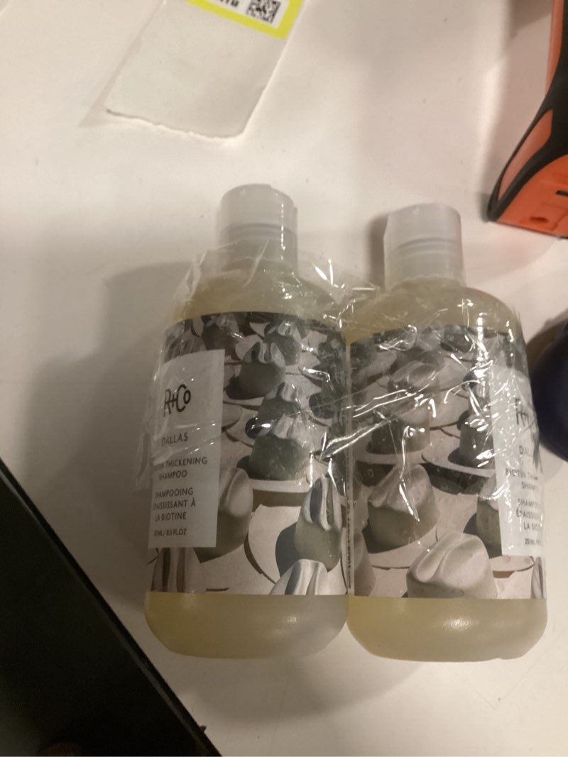 R+Co Dallas Thickening Shampoo | Biotin for Hair Growth, Thickening, + Strengthening | Vegan + Cruel