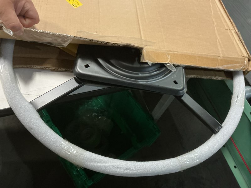 Condition photo showing Good Condition for 24" recliner ring swivel base heavy duty metal chair sofa furniture w swiveling bottom replacement part with 10 inch plate 24 inch