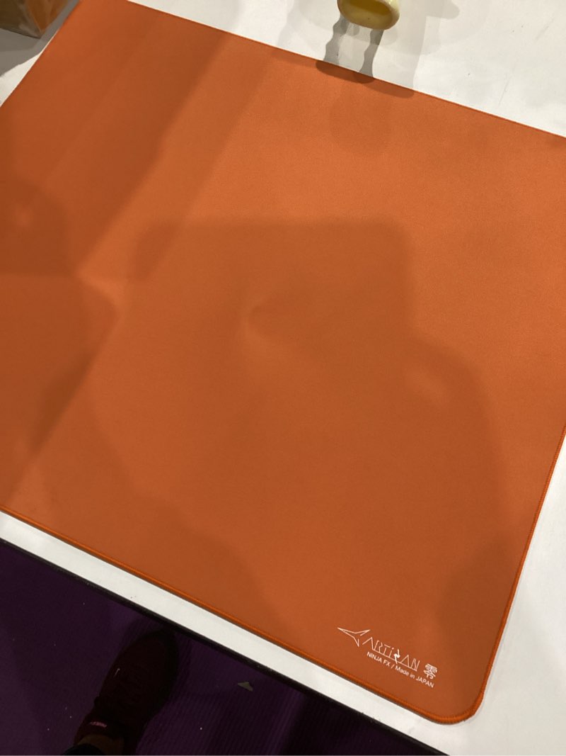 Condition photo showing Good Condition for artisan ninja fx zero gaming mousepad -xl soft orange, japan