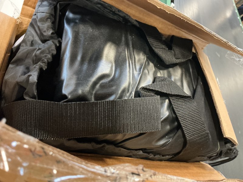 Condition photo showing As Is for King Koil Luxury Full Size Plush Pillow Top Air Mattress with Built-in High-Speed Pump for Home, Camping & Guests 20" Inflatable Double High Blow Up Airbed, Durable, Waterproof Black Full 20"