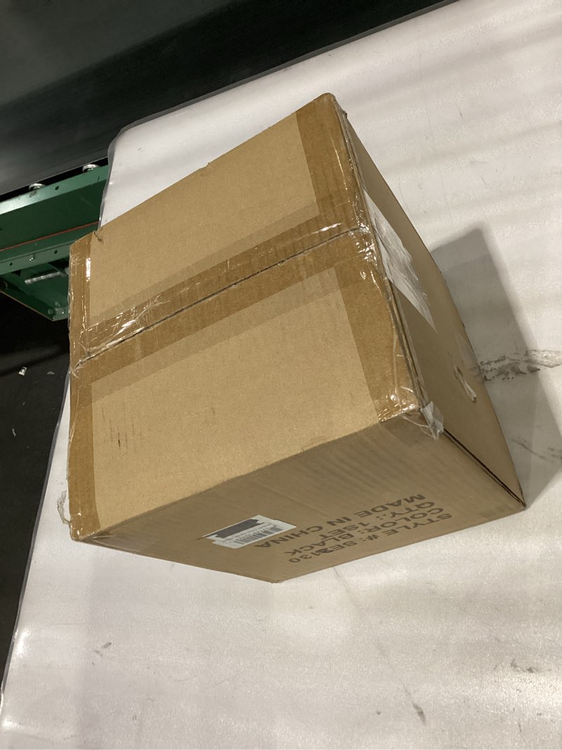 Condition photo showing New/Like New for Danya B. Tabletop Pillar Hurricane Glass and Metal Candleholder with Decorative Pebble Base - Small 