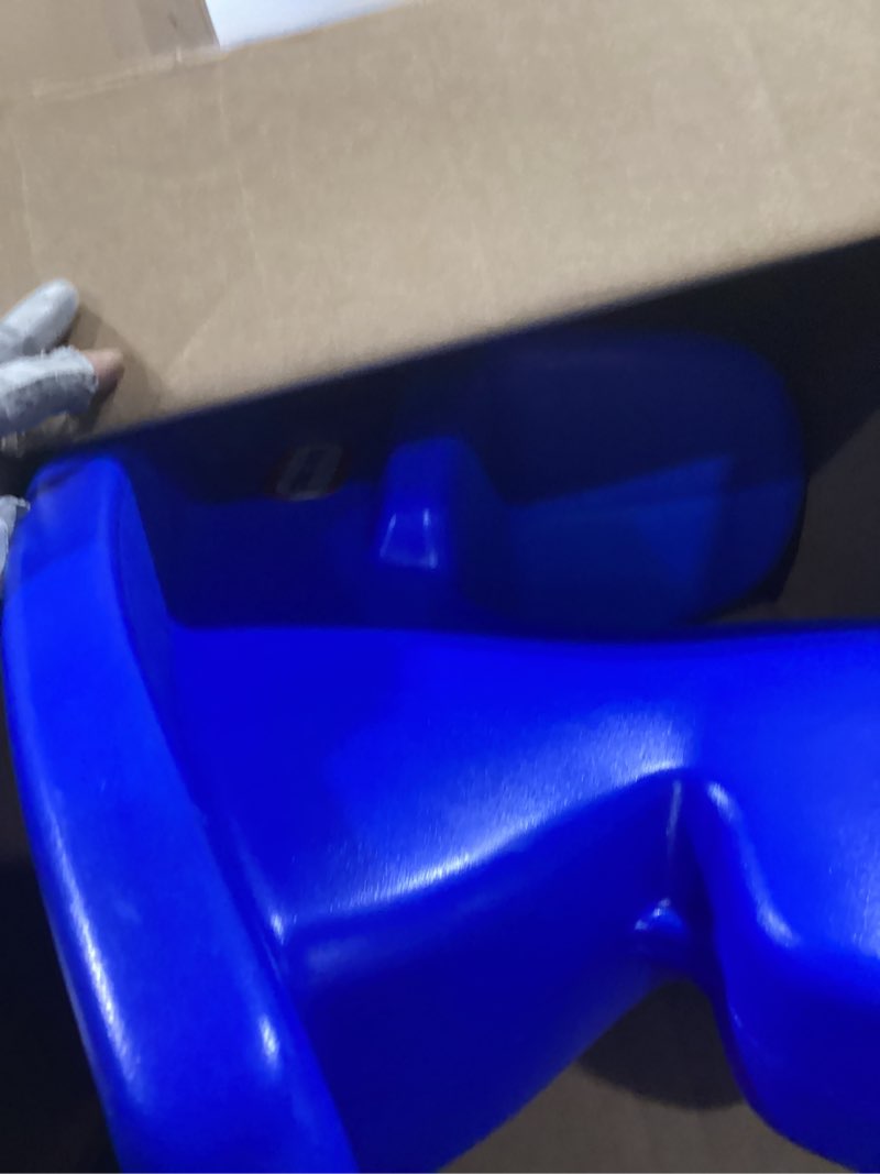 Condition photo showing Good Condition for little tikes rocking horse blue, 33.00 l x 10.00 w x 17.50 h inches