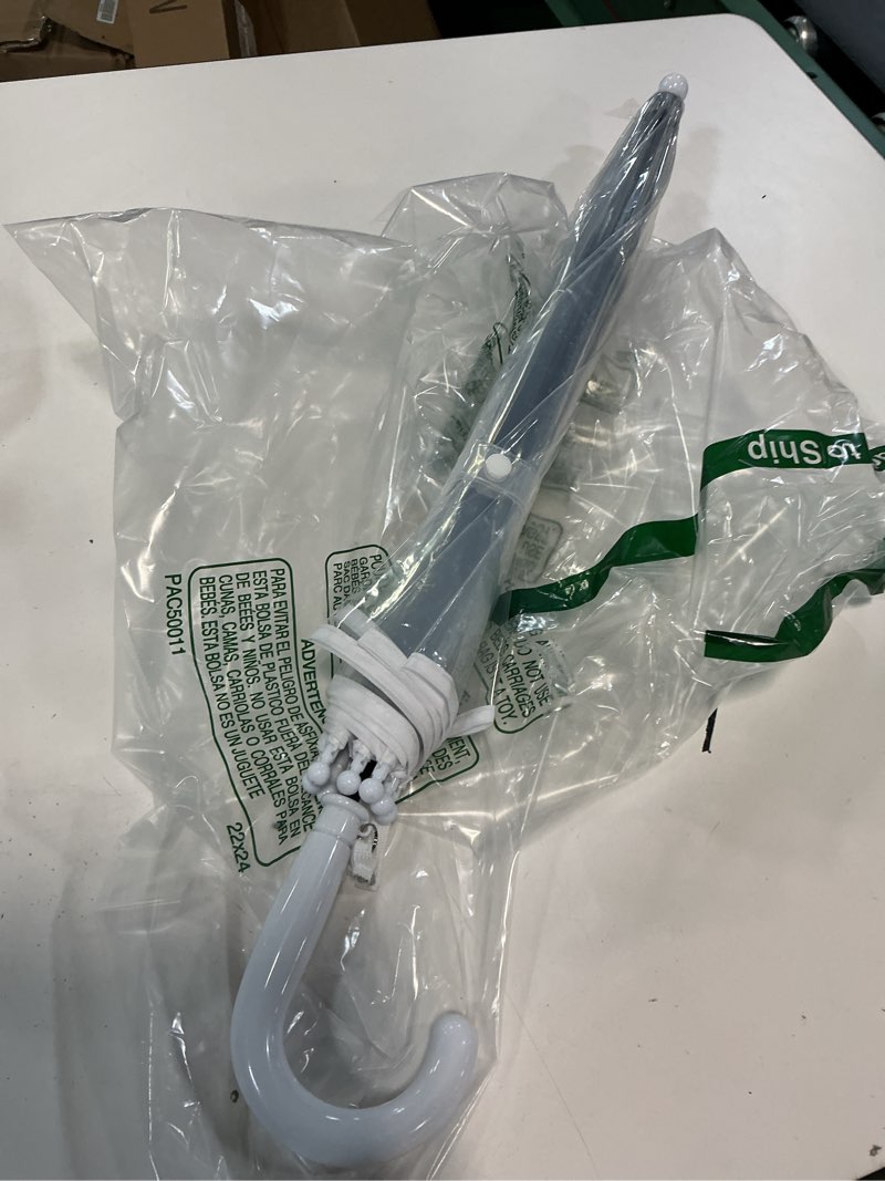 Condition photo showing Good Condition for kids clear umbrella for rain dome bubble umbrellas windproof for kids boys and girls