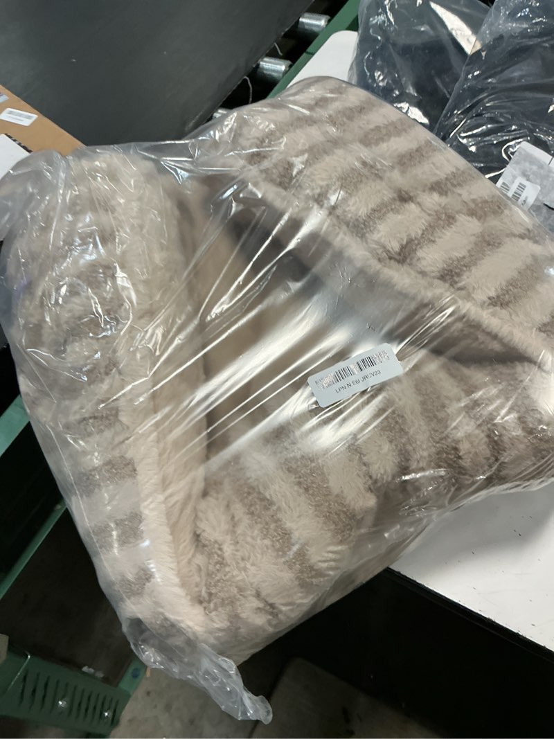 Condition photo showing As Is for le sure cute dog bed for small dogs, orthopedic waterproof small pet beds with sides, high back non-slip bottom and egg-crate foam puppy couch sofa with washable removable cover, hazel 24.0"l x 18.0"w x 6.0"th hazel
