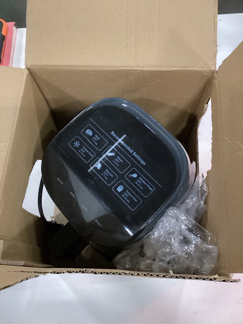 Condition photo showing New/Like New for cosori air fryer 2.1 qt, small & mini 4-in-1 airfryer ideal for simple meals and snack, easy to leftover food to crispy, up to 97% less oil, 30 in-app recipes, nonstick & dishwasher-safe basket