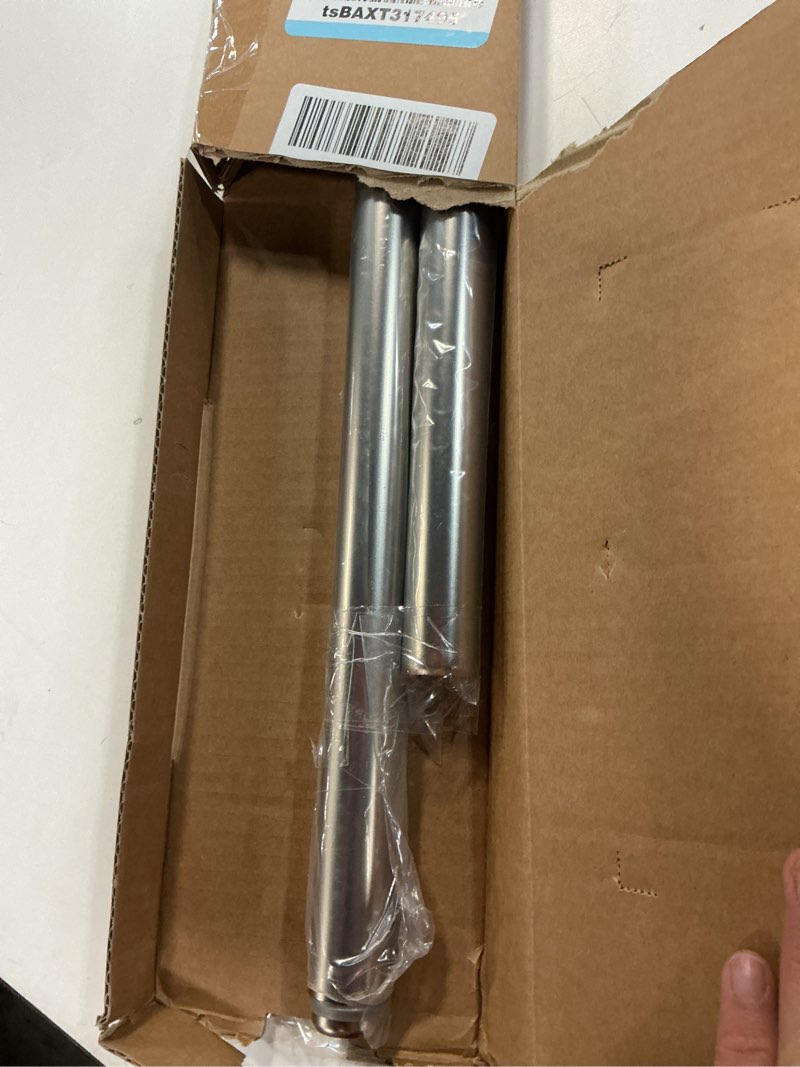 Condition photo showing Good Condition for Ivilon Drapery Window Curtain Rod - End Cap Style Design 1 Inch Pole. 72 to 144 Inch Color Satin Nickel 72 to 144 in.