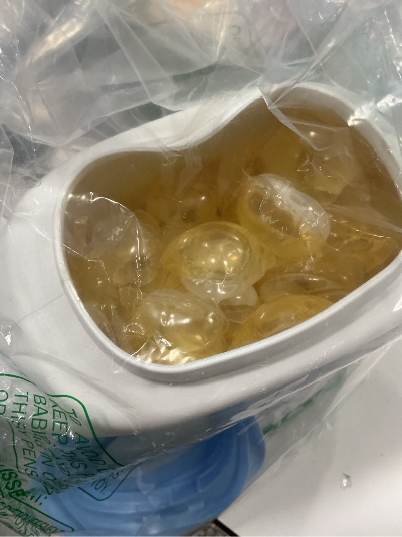 Condition photo showing As Is for (Incomplete) Tide PODS Free & Gentle Laundry Detergent Soap Pacs, 112 Count, Tide PODS Laundry Detergent