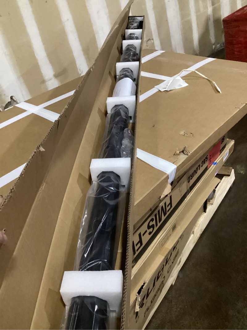 Condition photo showing New/Like New for Kayle 120" Motorized Projector Screen Electric Diagonal Automatic Projection 16:9 HD Movies Screen for Home Theater Presentation Education Outdoor Indoor W/Wireless Remote, Wall/Ceiling Mount (Black) 120"(16:9) Black