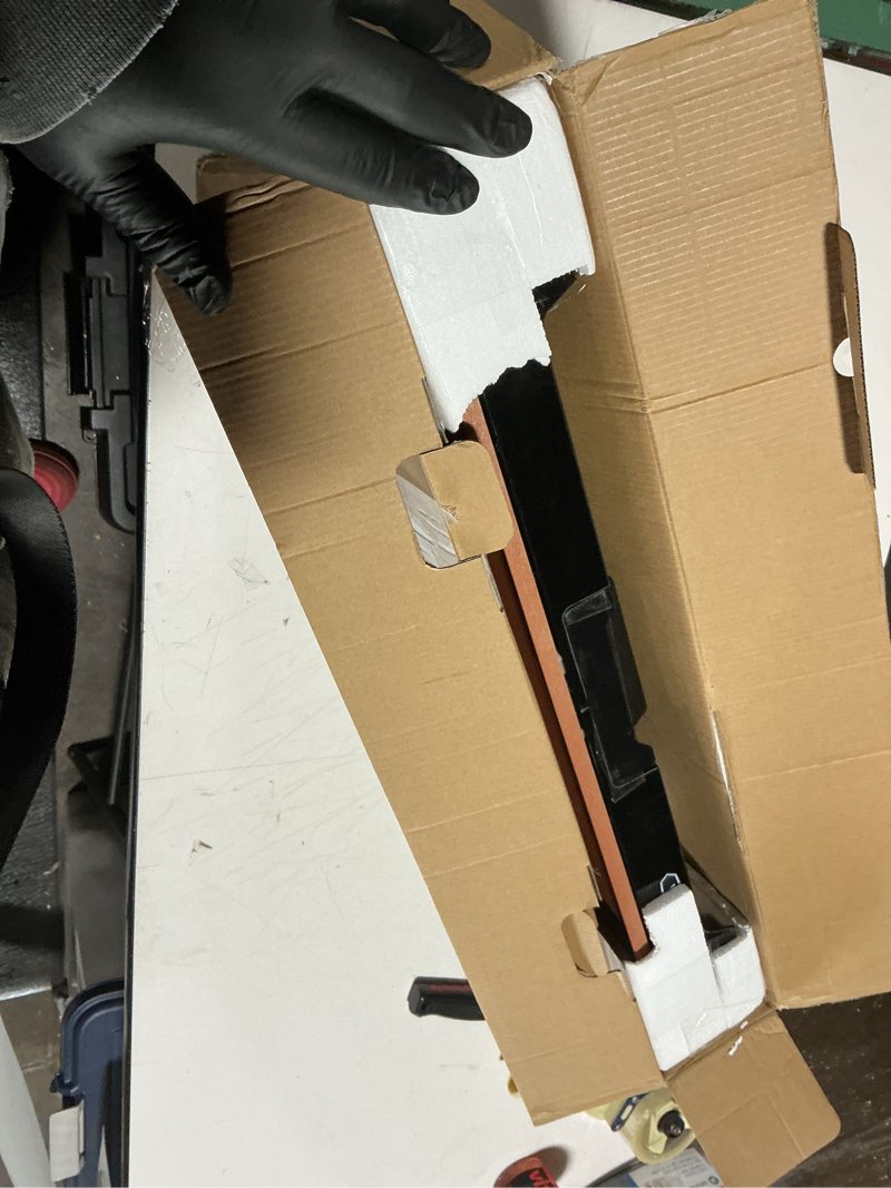 Condition photo showing New/Like New for bella XL Electric Ceramic Titanium Griddle, Make 15 Eggs At Once, Healthy-Eco Non-stick Coating, Hassle-Free Clean Up, Large Submersible Cooking Surface, 12" x 22", Copper/Black 12" x 22" Copper