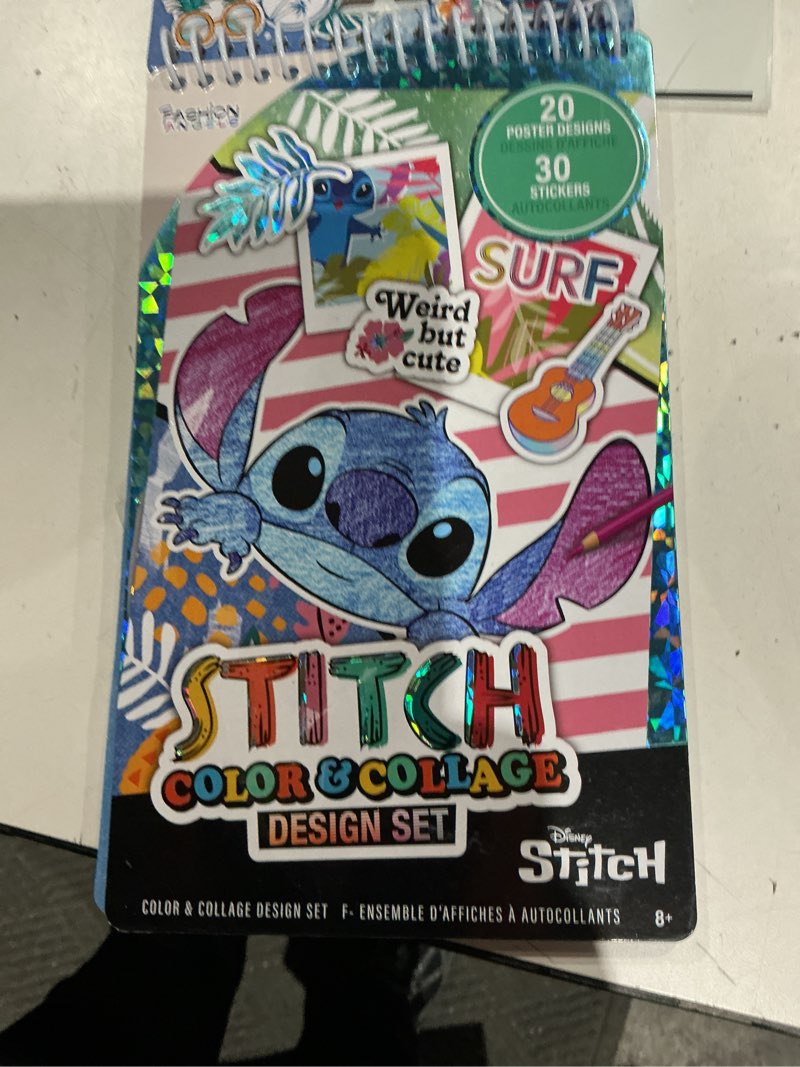 STITCH COLOR & COLLAGE  DESIGN SET