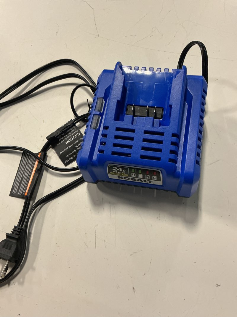 Condition photo showing Good Condition for kobalt krc 2445-03 24-volt lithium ion battery charger for cordless tools