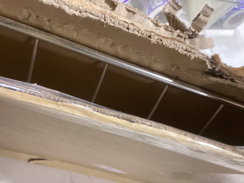 Condition photo showing Good Condition for Upgraded DG75-01001C Oven Rack Replacement for Samsung Stove Oven Parts, DG75-01001D Range Rack-flat for Samsung Oven Accessories NX60A6511SS NE63A6511SS DG75-01001A 304 Stainless Steel Oven Rack 1Pcs