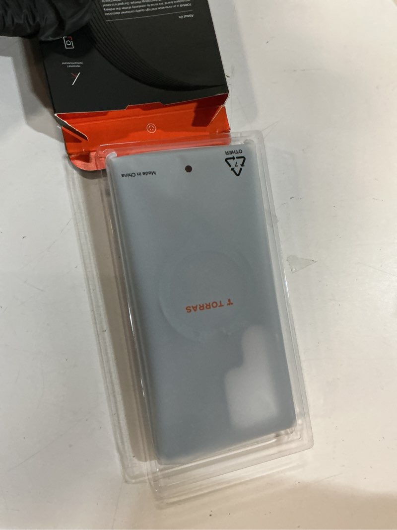 Condition photo showing New/Like New for torras 360 spin magnetic stand for samsung galaxy s25 ultra case, fit for magsafe, military grade slim protective s25 ultra case with kickstand & ring holder, ostand spin, translucent frosted black s25 ultra translucent frosted black