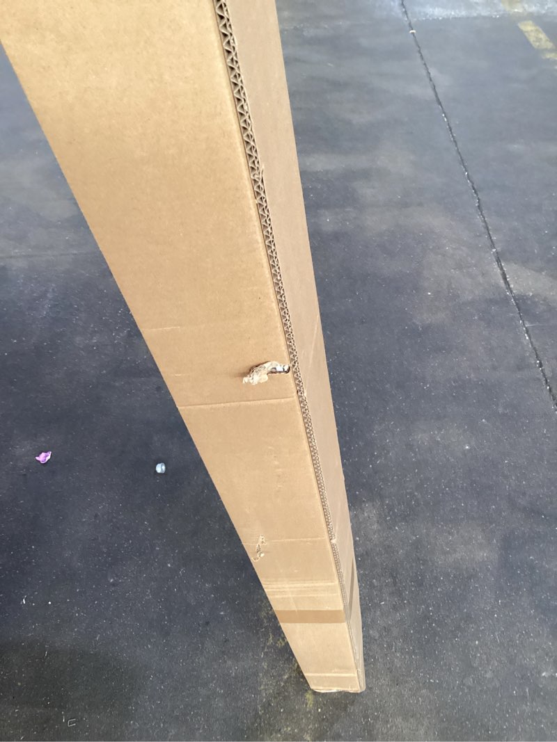 Condition photo showing As Is for persilux free-stop cordless light filtering roller window shades for home (khaki 70" x 72") natural woven fabric uv protection privacy roller shades for windows, home, kitchen, doors, living room 70"w x 72"h khaki (light filtering)