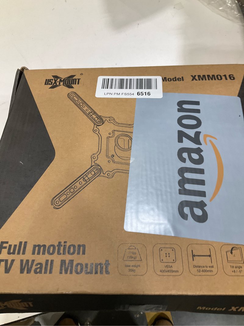 Condition photo showing Good Condition for USX MOUNT UL Listed TV Wall Mount for Most 26-60 Inch TVs, Wall Mount TV Brackets with Swivel, Tilt, Rotating, Center Corner Design on Single Stud, Up to 77 lbs Max VESA 400x400mm