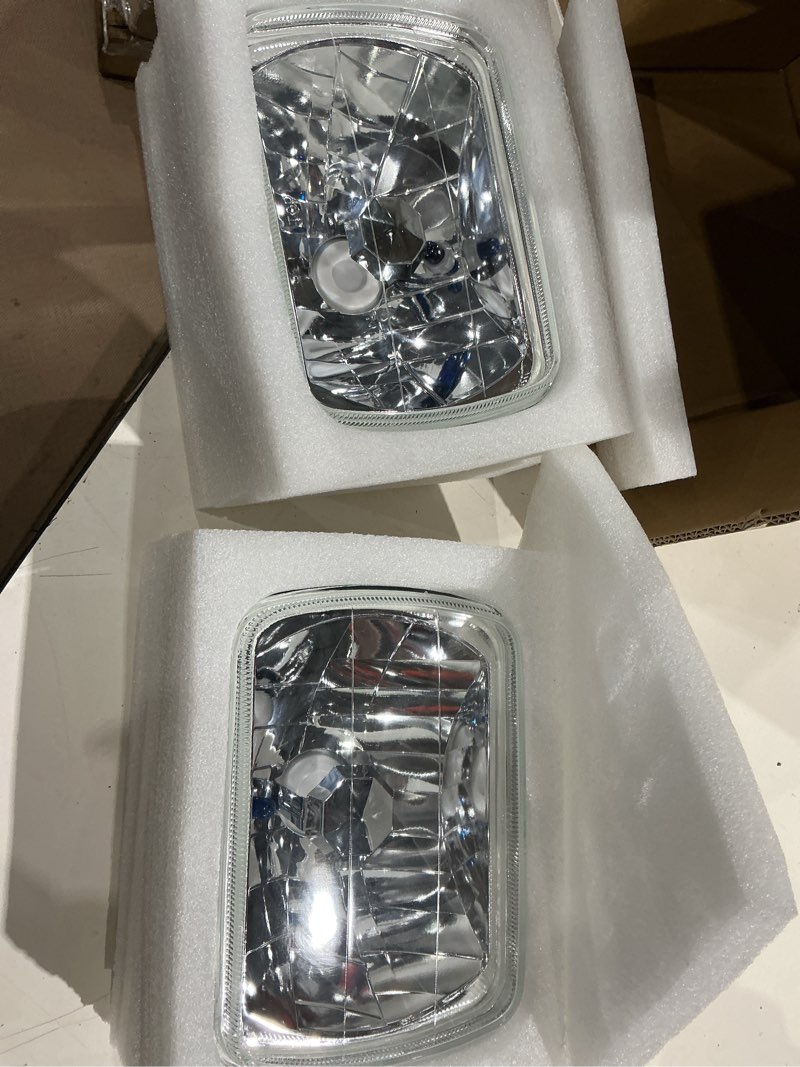 Condition photo showing Good Condition for 2025 5x7 7x6 h6054 led headlights compatible for 2003 2004 2005 2006 2007 2008 2009 chevy kodiak gmc c4500 c5500 c6500 topkick headlight high low beam, dot approved, 500% brightness