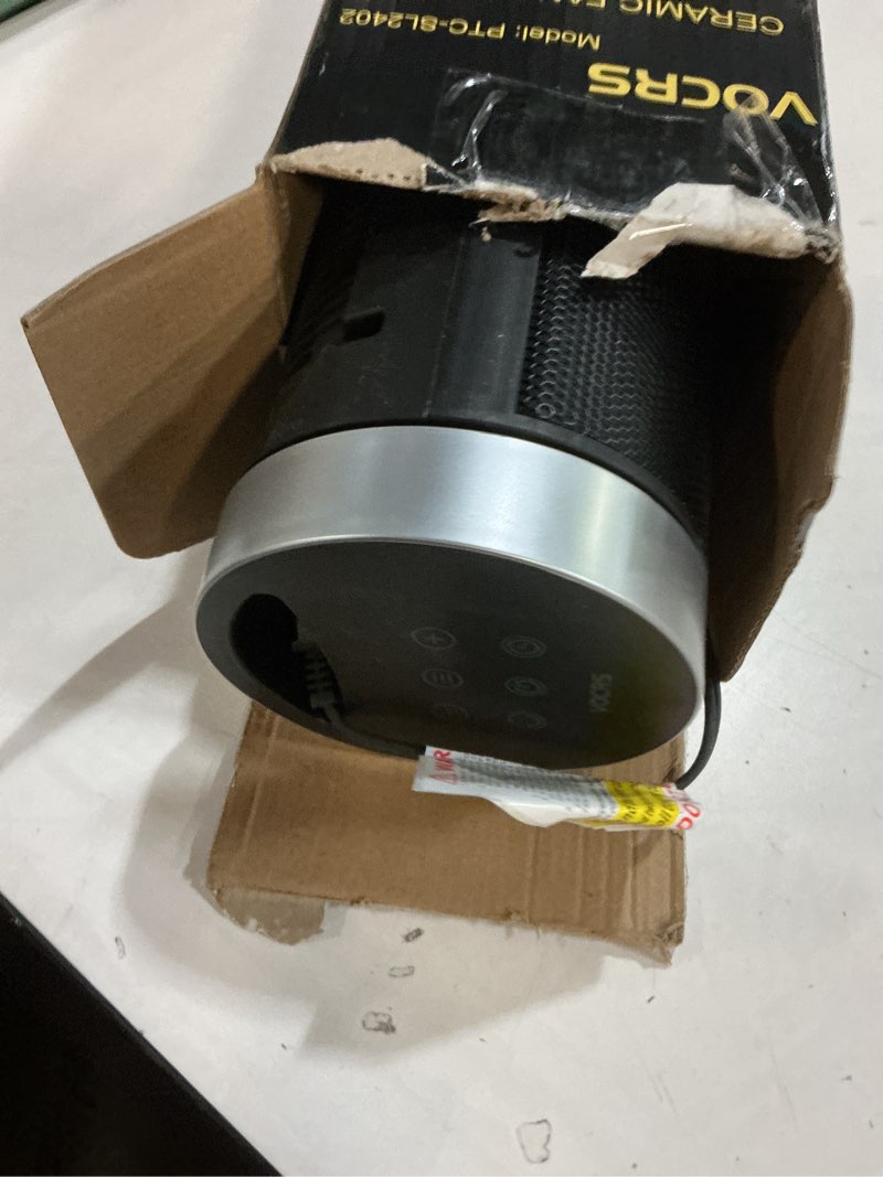 Condition photo showing Good Condition for Space Heater for Indoor Use with Remote - 70° Oscillating Tower Electric Heater, 24 Inchs, 12H Timer, 1500W Quiet PTC Ceramic Heating with Thermostat, Fast Safety Heat for Office, Home, Bedroom