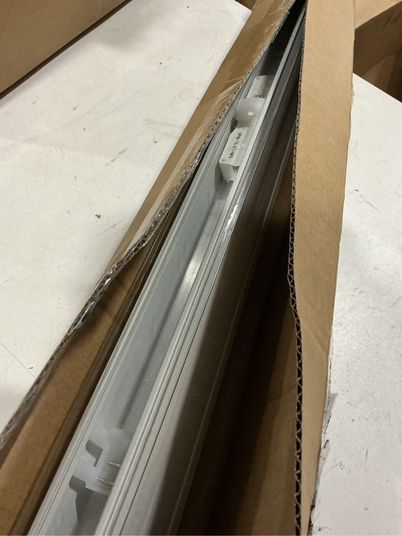 Condition photo showing Good Condition for unishades no drill blinds for windows 1" aluminum cordless mini blinds l-shaped slat 100% privacy, f