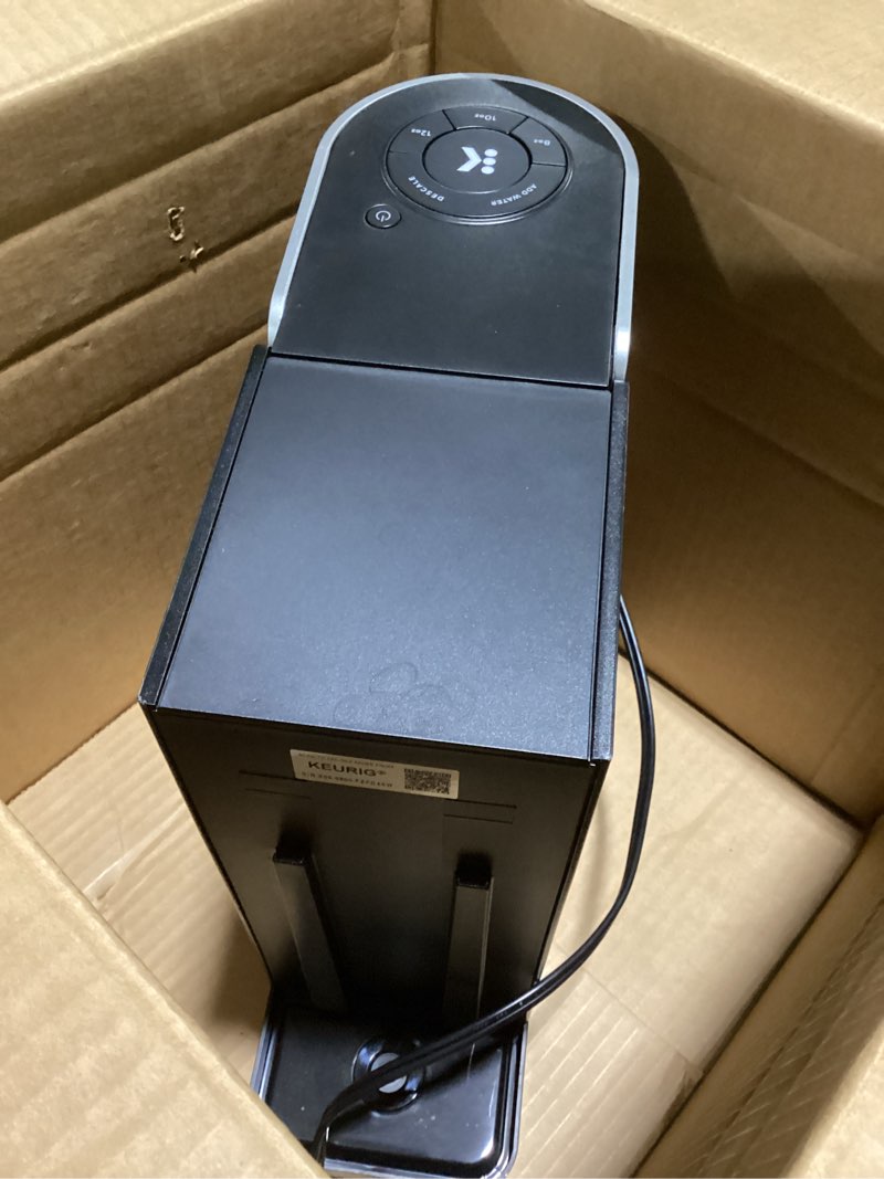 Condition photo showing As Is for Keurig K-Express Single Serve K-Cup Pod Coffee Maker, 3 Brew Sizes, Strong Button Feature, 42oz Removable Reservoir, Black