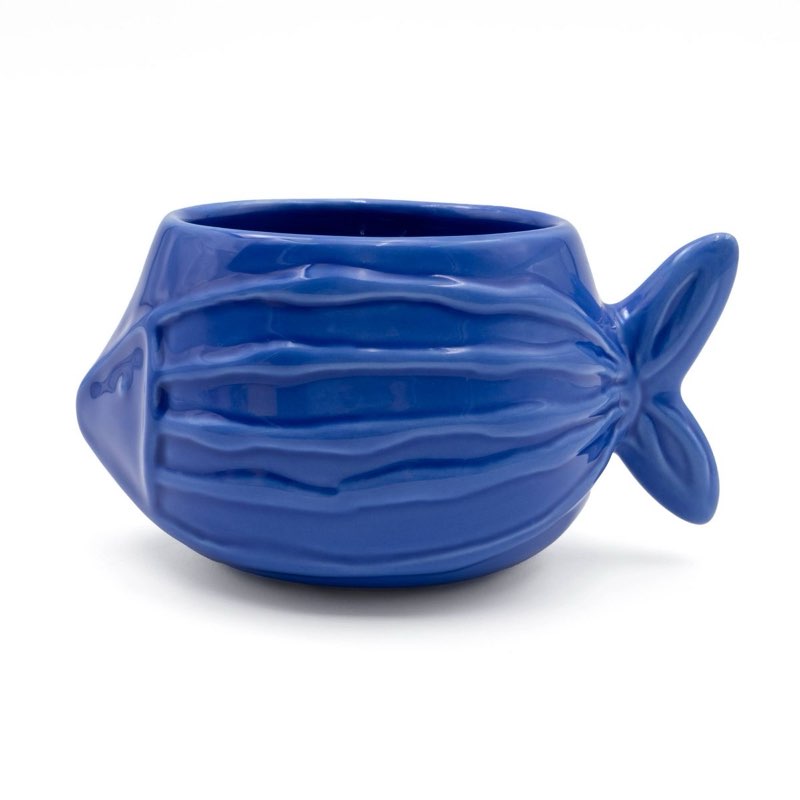 Case Pack Of 8)11 fl oz Novelty Mugs Fish Different Styles and colors 