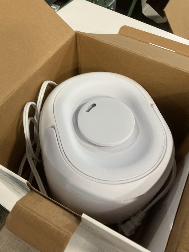 Condition photo showing Good Condition for Frida Baby 3-in-1 Cool Mist Humidifier for Large Rooms, Top Fill Humidifier for Bedroom, Allergy Relief, 60 Hour Runtime + Nightlight, Auto Shut-Off, Quiet, Carry Handle, Essential Oil Diffuser
