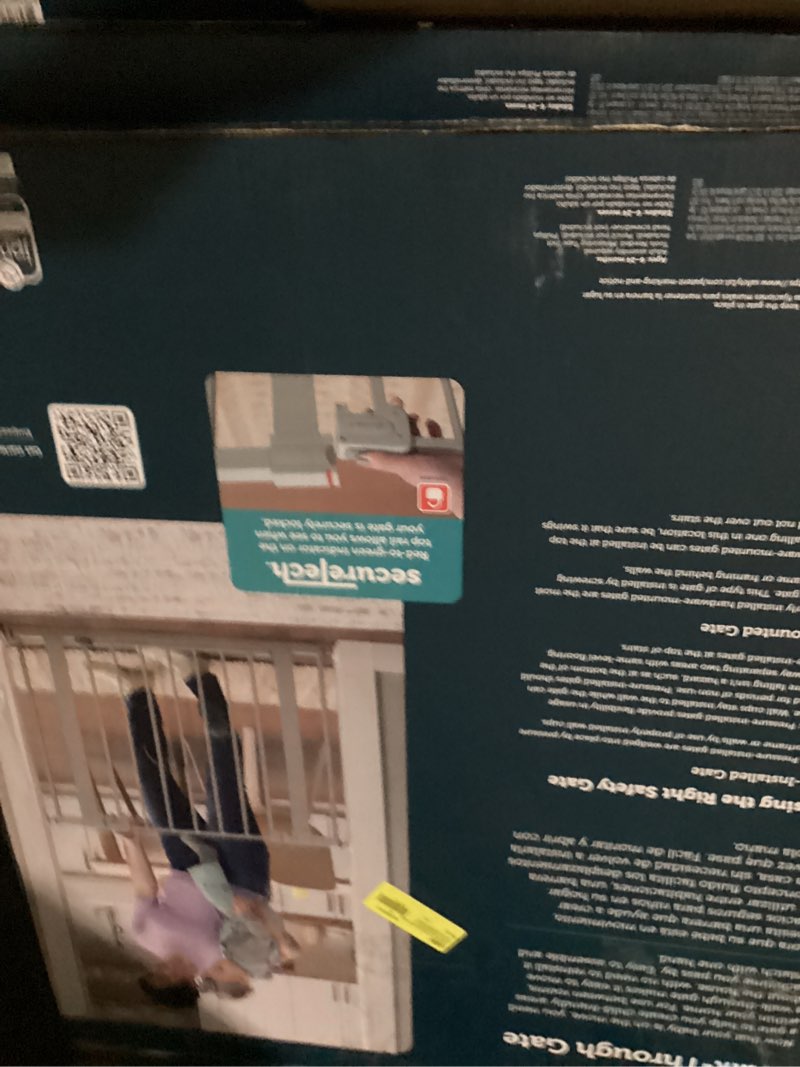 Condition photo showing New/Like New for safety 1?? simple pass walk-through gate  grey