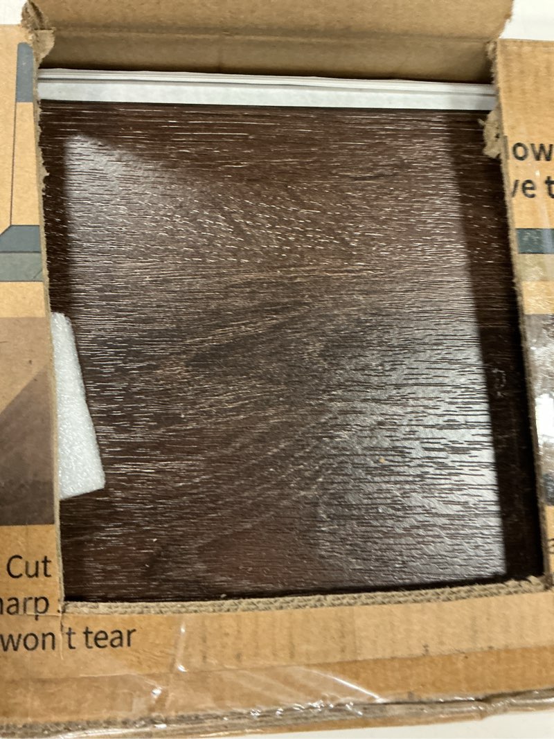 Condition photo showing Good Condition for Nexus 12-Inch Vinyl Floor Tiles, 20 Tiles, Wood Oak Plank, Self Adhesive, Peel & Stick - For Kitchen, Bathroom, Bedroom Floors by Achim Home Decor Medium Oak Plank-Look Wood look