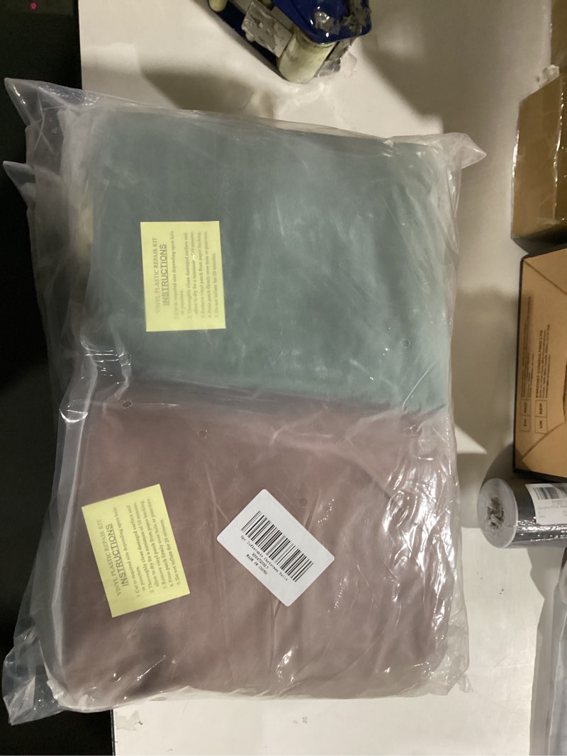 Condition photo showing Good Condition for 2 Pc 71 Inch Giant Velvet Inflatable Christmas Ball Outdoor PVC Inflatable Flocked Christmas Ball for Christmass Holiday Party Blow Up Ornaments Decor