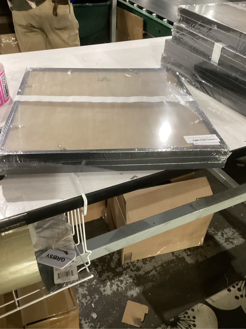 a plus max square 16x16 frame set of 3, black engineered wood picture frame for 16 x 16 picture post