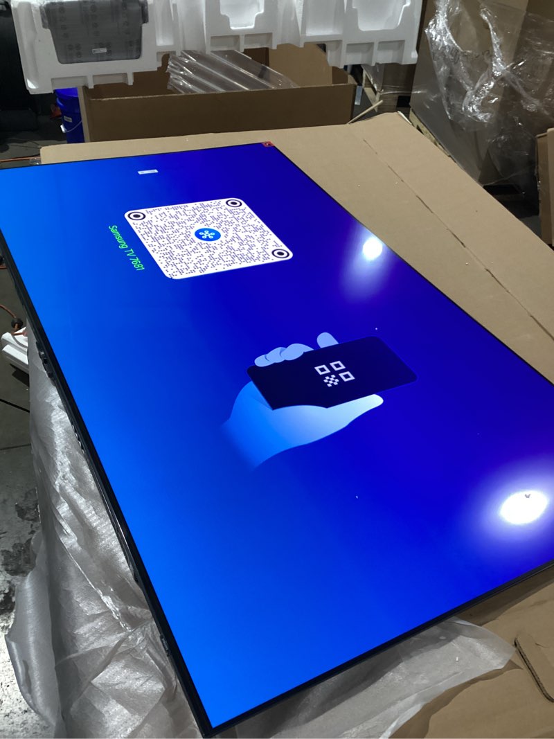 Condition photo showing As Is for Samsung 65-Inch Class OLED S90F 4K Smart TV (2025 Model) NQ4 AI Gen3 Processor, 4K AI Upscaling Pro, OLED HDR +, Motion Xcelerator 144Hz, Samsung Vision AI, Alexa Built-in 65-Inch TV Only