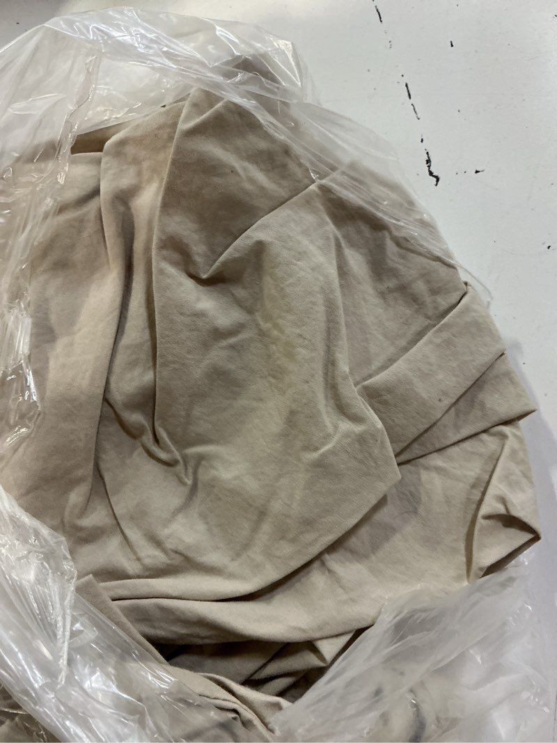 Condition photo showing Good Condition for organic crisp percale fitted sheet set, queen, toffee