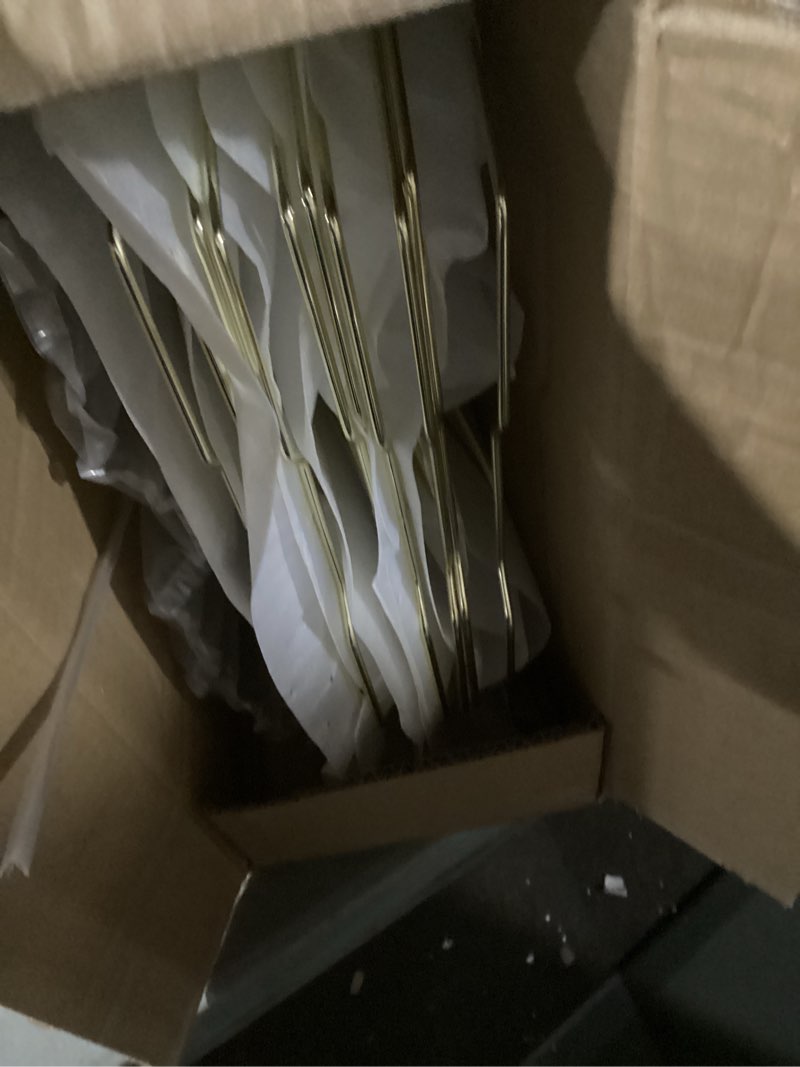 Condition photo showing New/Like New for Bikini Swimsuit Hangers (Gold) 10 PCS 3D Body Shape Display Hangers for Lingerie