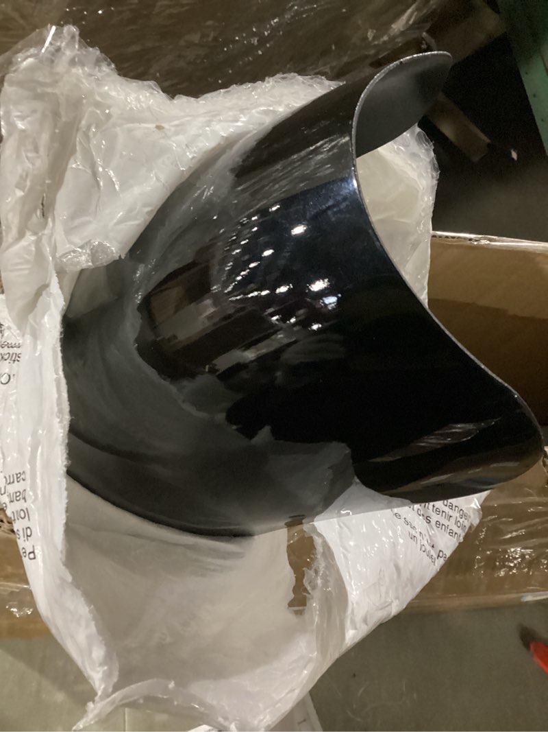 Condition photo showing Good Condition for hdbubalus motorcycle front fender 21" wheel wrap mudguard fit for harley touring electra road street glide road king special 2024-up (gloss black) gloss black-21 inch