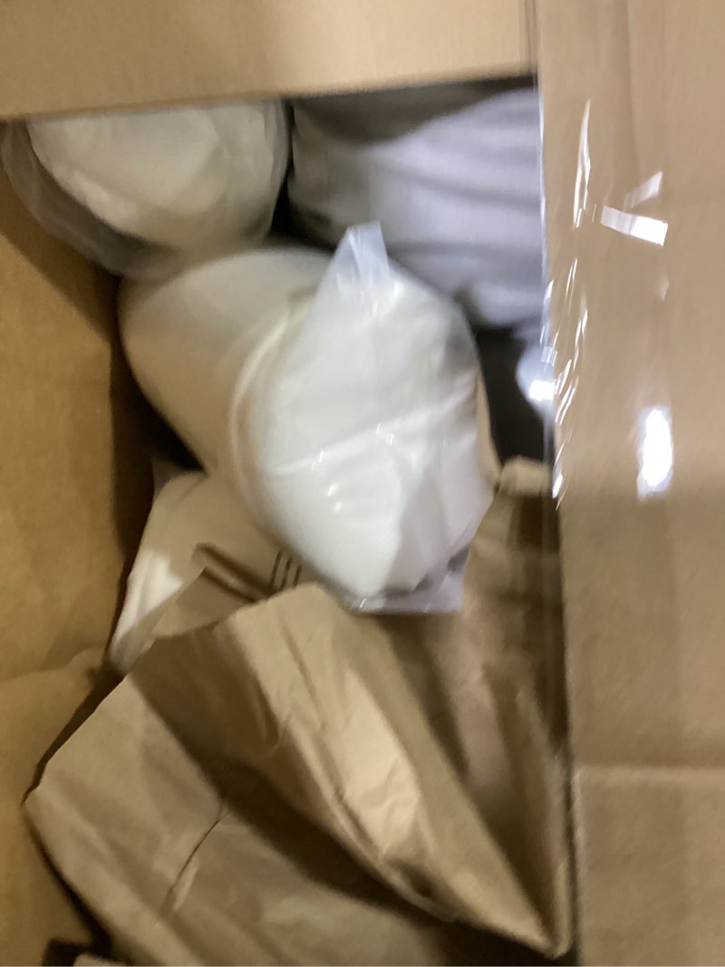 Condition photo showing Good Condition for summsun patio chair cushions 22 x 22 inch, water resistant backrest pillow and seat cushion set for outdoor furniture, sectional sofa cushion replacments, cream, set of 4 22*22 + 22*20 inch cream 4
