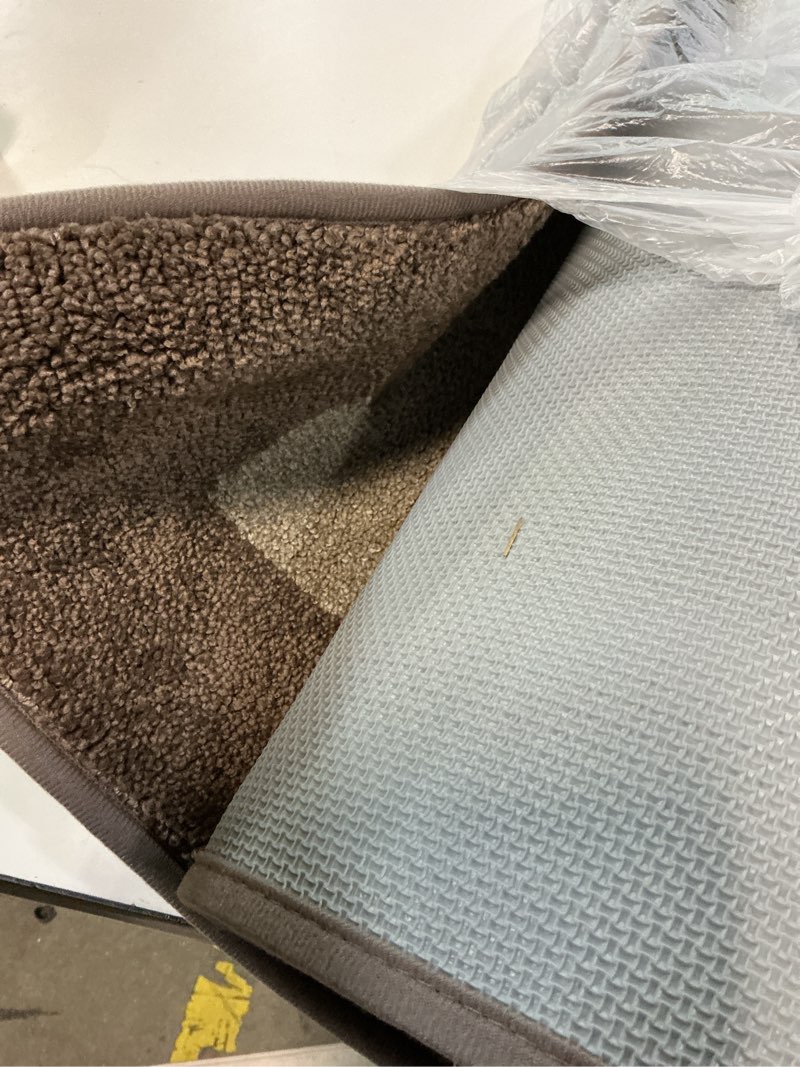Condition photo showing Good Condition for machine washable runner rug 32" x 96", non slip kitchen mat for floor, absorbent entryway rug for kitchen, bedroom, living room, hallway, door (roll packing) beige 32" x 96"