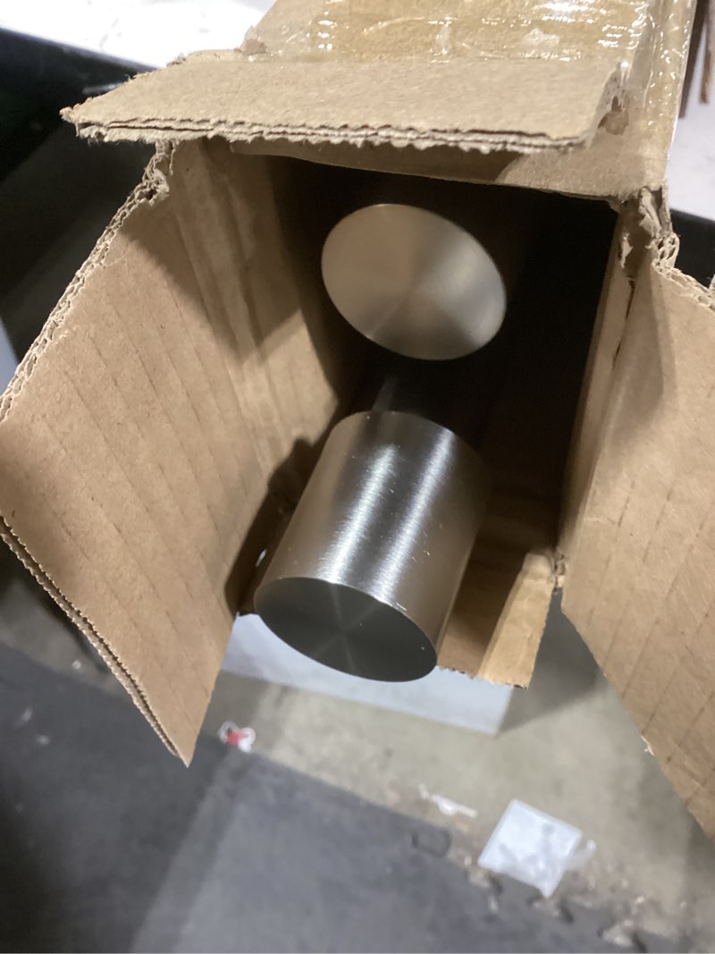 Condition photo showing Good Condition for similar product silver 2-Pack Curtain Rod for Windows 72-144\",Adjustable Window Curtain Rods with Premium Aluminum End Cap Finials and Full Surround Brackets,3/4\"(0.062Feet) Diameter,Antique Bronze Drapery Rods for Curtains 72-144\" Antique Bronze