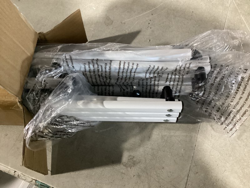 Condition photo showing Good Condition for 10'x10' pop up canopy tent with 1 sidewall and 6 pockets, one push setup, instant shade tent with vented roof for beach patio outdoor, case, 8 stakes, 4 ropes, 4 sandbags (white) white 10x10