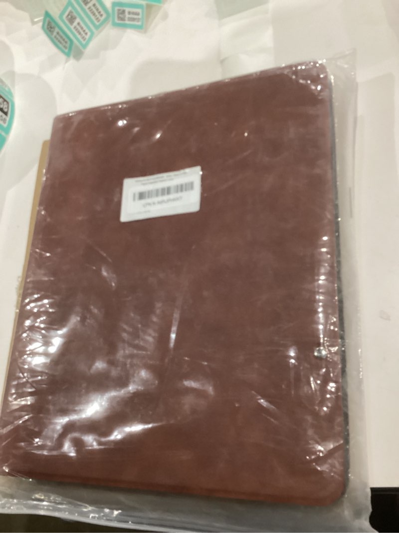 Condition photo showing Good Condition for Tablet Organizer Portfolio Case with 3-Ring Binder, Binder Padfolio File Folder with Removable Tablet Holder, Compatible with 13-inch iPad Pro(2024) (Gray) 13-inch iPad Pro(2024) Gray