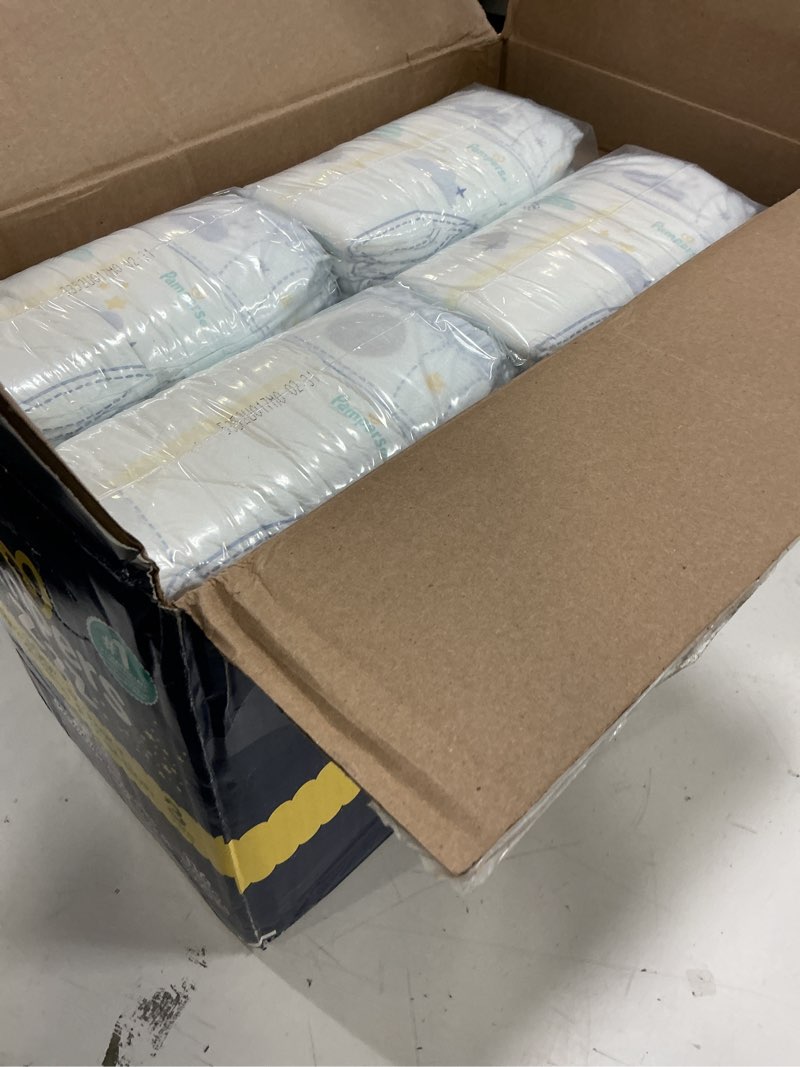 Condition photo showing New/Like New for (size :3) pampers zzz overnight diapers, size 3 (16-28 lbs), 116 count, nighttime protection disposable baby diaper, night time leak and skin protection size 3 116