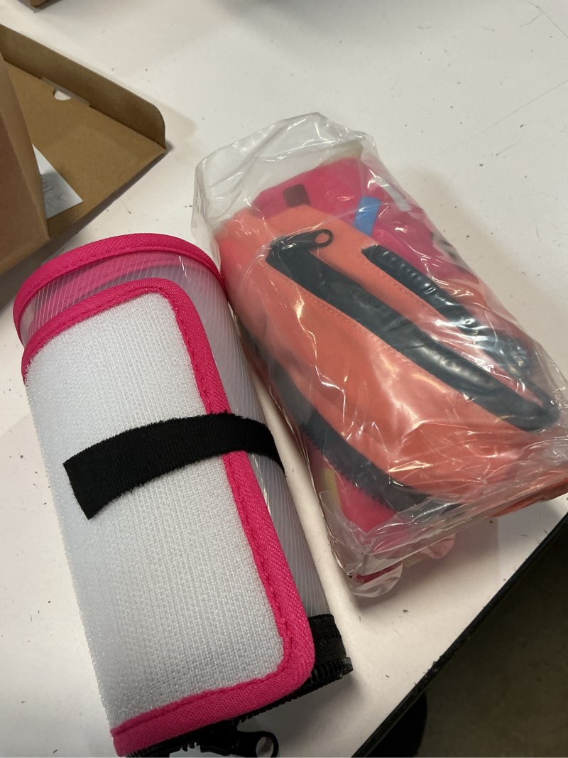Condition photo showing Good Condition for supet raised inflatable dog cone collar to stop licking, soft dog cone alternative after surgery, doggie neck donut collar for small medium large dogs donut pink xxl(neck 18.5"-23.5")