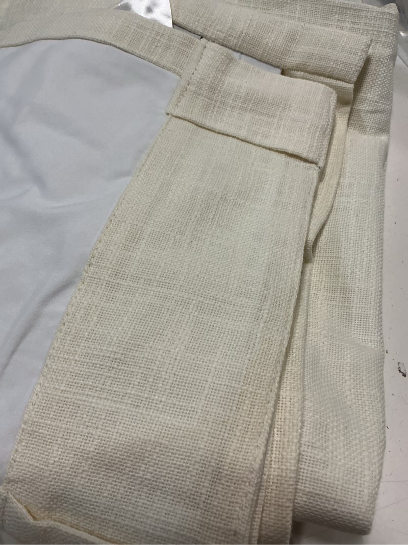 Condition photo showing Good Condition for  quince textured cotton 48inx96in