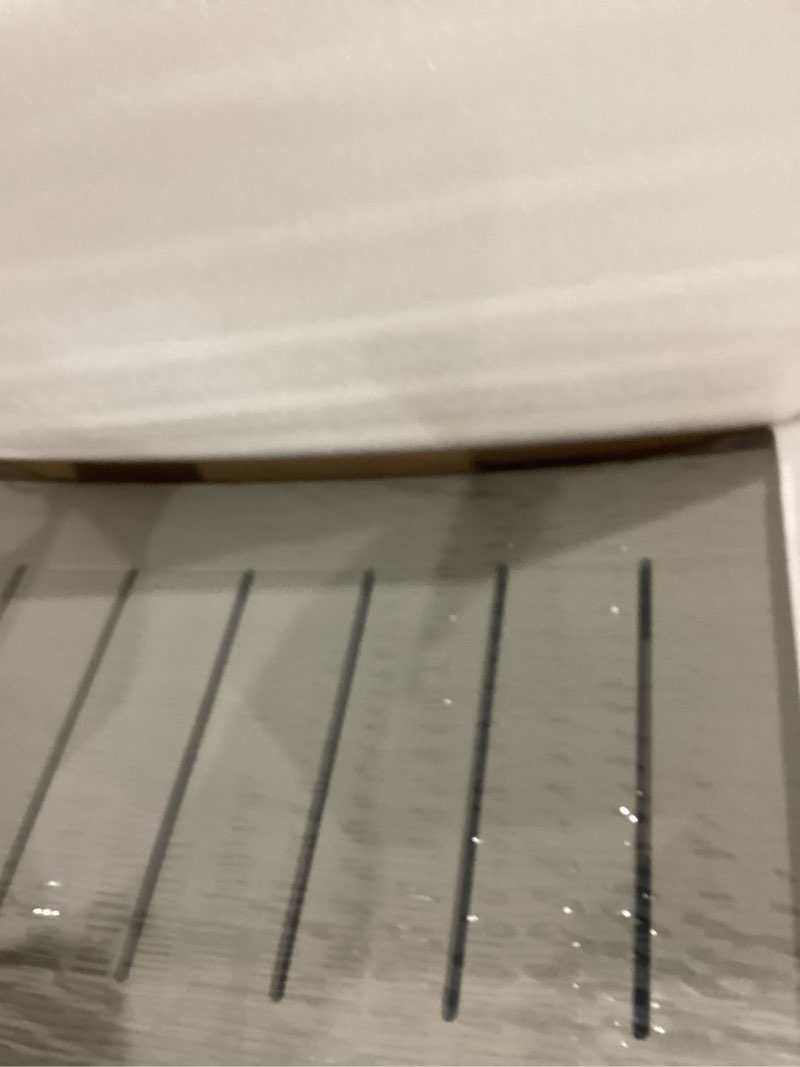 Condition photo showing Good Condition for waterproof shower benches for inside shower, poly lumber shower stool with storage shelf & adjustable feet, spa bathroom seat chair for shaving legs, indoor or outdoor use, grey grey large - ergonomic 22"x12.6"x17"