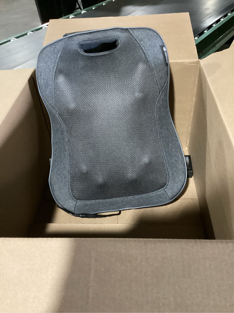 Condition photo showing Good Condition for coococo hsa store eligible shiatsu back massager with heat, portable massage chair pad, kneading massage mat for pain relief, chair massager for office home 13"x18"