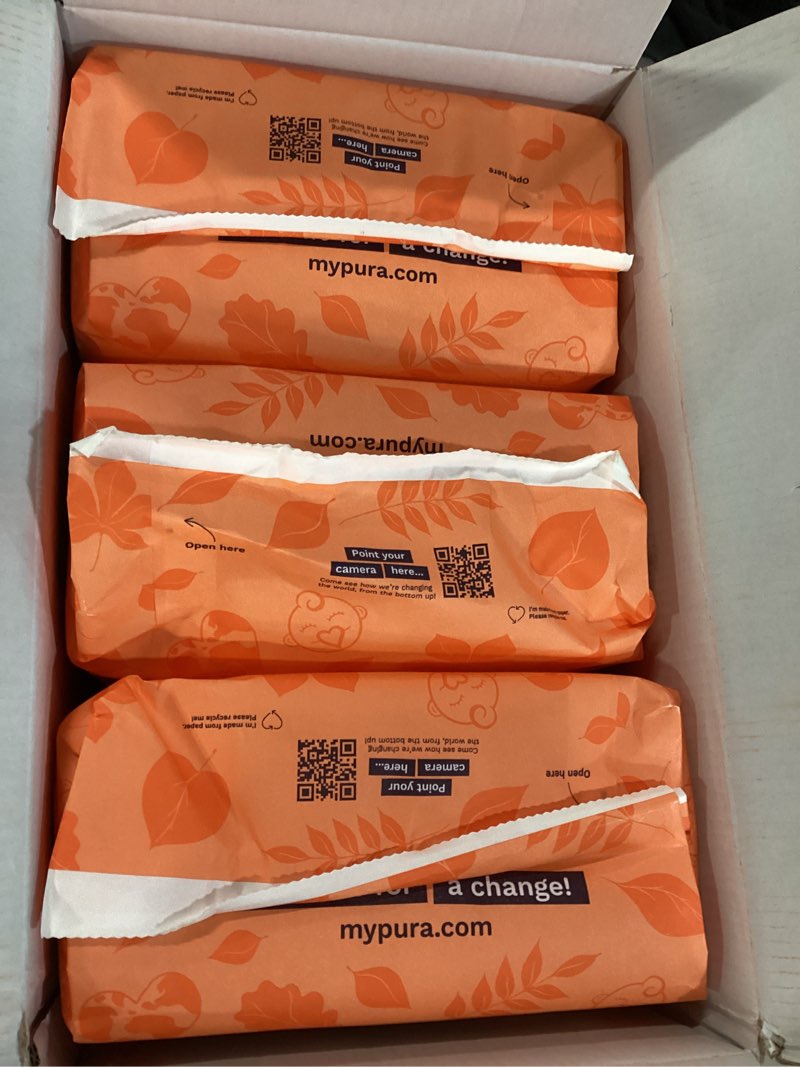 Condition photo showing New/Like New for Pura Sensitive Skin Baby Diapers | Size 4 (18-31 lbs) | Hypoallergenic, Totally Chlorine Free, Fragrance Free, Up to 12-Hour Leak Protection | 6 Packs of 22 (132 Diapers) Size 4 (132 Diapers)