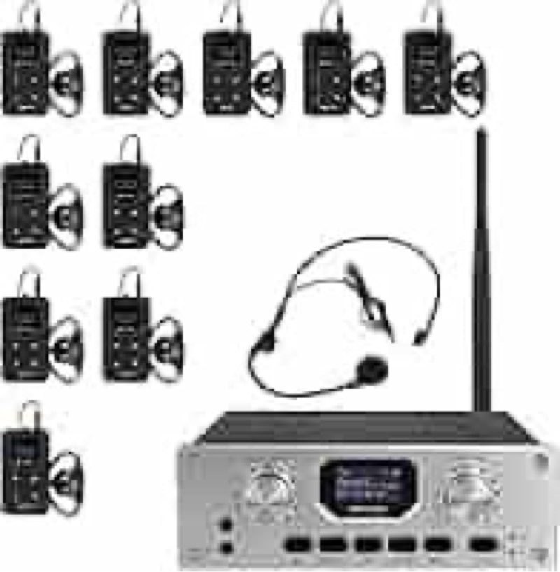 Retekess tt 119 assi ..transmiter 10 receivers
