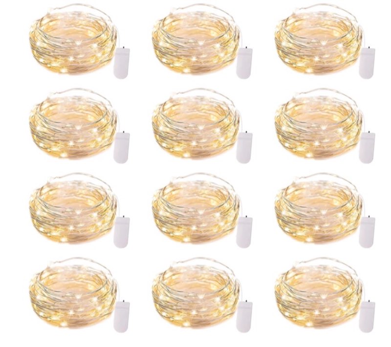 Set of 12 fairy lights